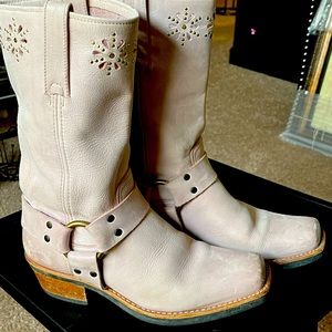 Pink Cowboy Boots - Frye